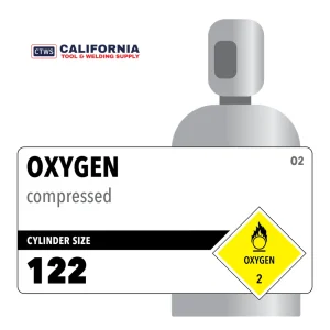Oxygen, 122 Medical Customer Owned