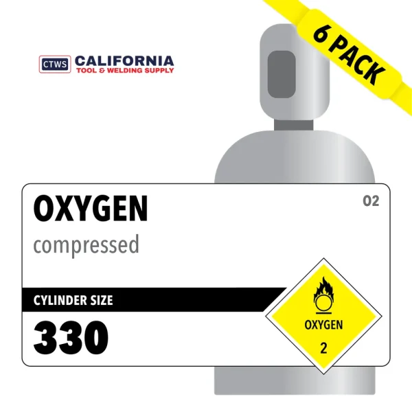 Oxygen, 330 6 Pack Customer Owned
