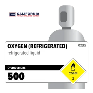 Oxygen (Refrigerated), 500 Customer Owned