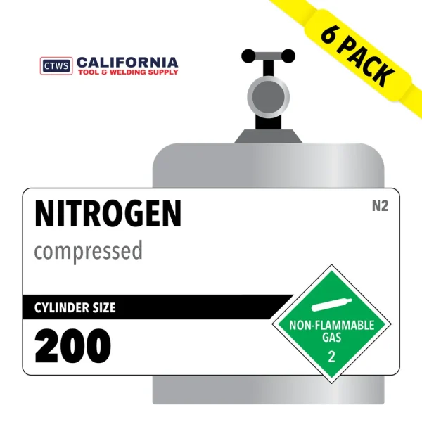 Nitrogen, 200 6 Pack Rental