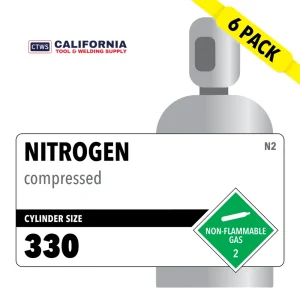 Nitrogen, 330 – 6 Pack Customer Owned