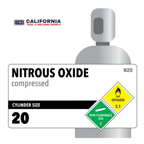 Nitrous Oxide, 20, Varied Customer Owned