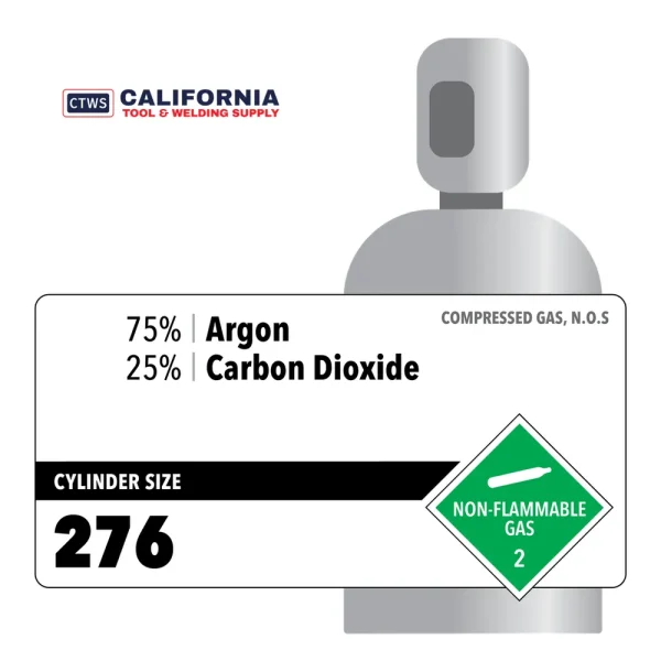75% Argon, 25% Carbon Dioxide Rental