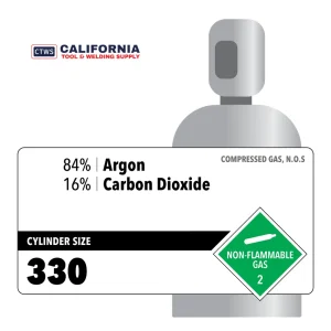 84% Argon, 16% Carbon Dioxide Rental