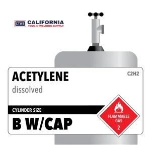 Acetylene, B W/CAP Customer Owned