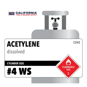 Acetylene, #4 WS Customer Owned
