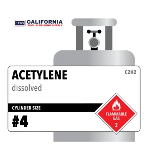 Acetylene, #4 Rental