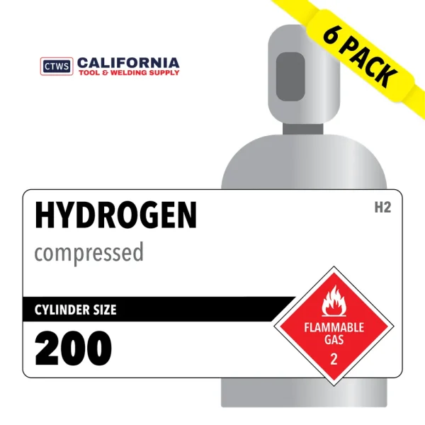 Hydrogen, 200 6 Pack Rental