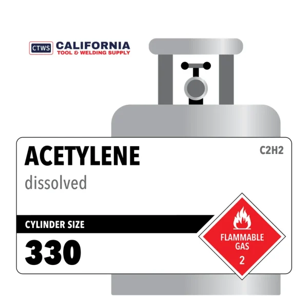 Acetylene, 330, 2.6, Atomic Absorption, 99.6% Customer Owned