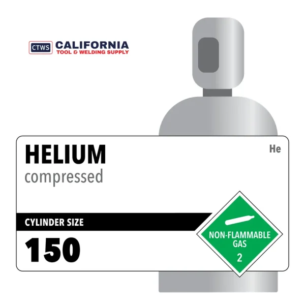 Helium, 150, 5.0, Ultra High Purity, 99.999% Customer Owned