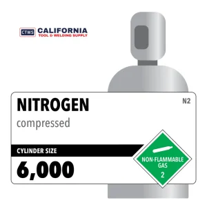 Nitrogen, 6,000, 4.8, Pre Purified, 99.998% Customer Owned