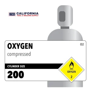 Oxygen, 200, 4.3, Ultra High Purity, 99.993% Customer Owned