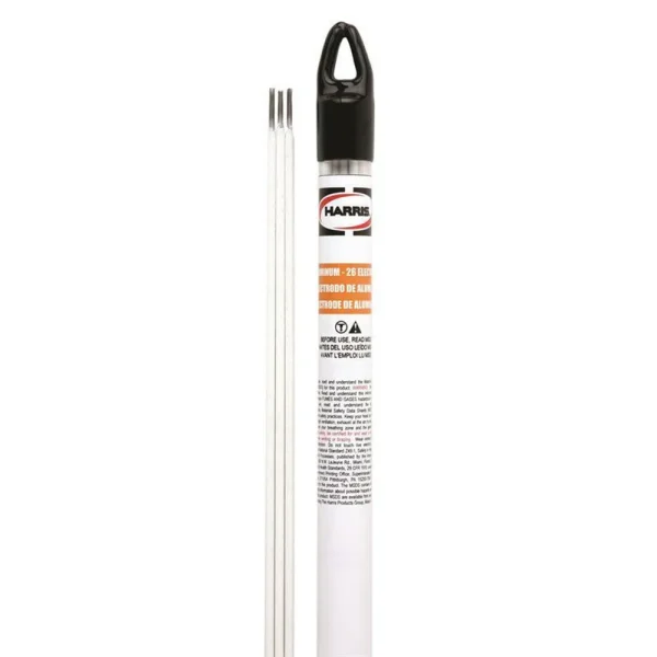 HARRIS® 26 00026600POP 1/8″ 1# TUBE ALUMINUM STICK ELECTRODE, 4 TUBES/BOX