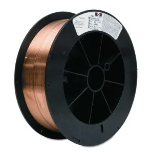 HARRIS® 00SIBF8 ERCuSi-A .035″ 30# SPOOL SILICONE BRONZE SOLID MIG WIRE (GMAW)