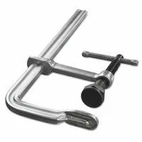 BESSEY GSM50 classiX Heavy Duty Pad Clamps, 20 in, 5 1/2 in Throat, 2,660 lb Load Cap (1 EA)