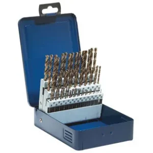 Walter 01E619 Jobber Drill Bit Set – 135° – Wire Gauge / 01-E 619 *SST+ (60 pc)