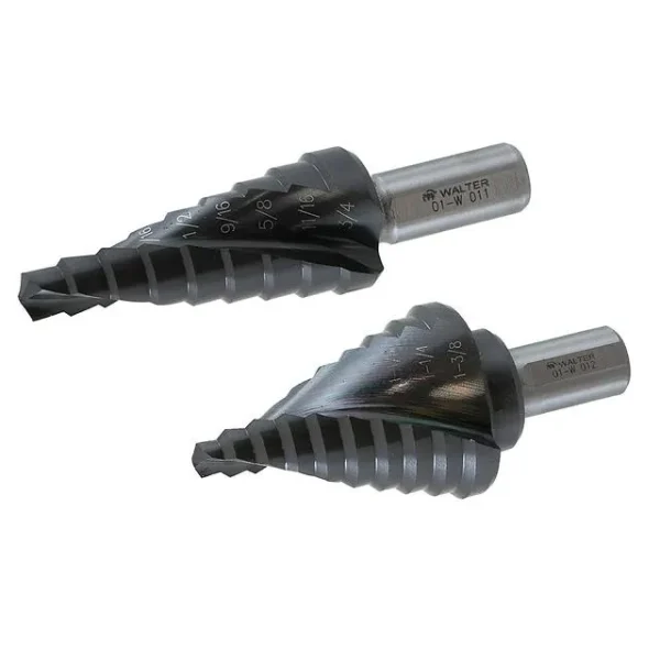Walter 01W029 1/4″ – 1″ Spiral Multi-Step™ Drill Bit (1 Drill Bit)