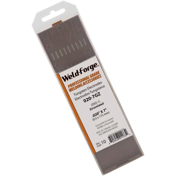 Weld-Forge 1% Zirconiated Tungsten Electrode