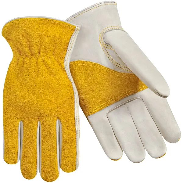 Steiner Premium Grain Cowhide Palm With Split Cowhide Back & Split Cowhide Reinforced Palm Drivers Gloves 0237