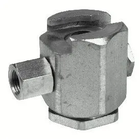 Alemite 304300-A Button Head Coupler, Female/Female, 1/8 in, Giant pull-on type (1 EA)