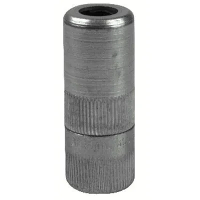 Alemite 308730 Hydraulic Coupler w/Rubber Seal, 1/8 in, Female/Female (1 EA)