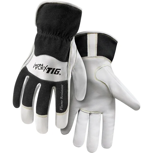 Steiner IronFlex® TIG Premium Kidskin With Flame Retardant Cotton Back TIG Welding Gloves 0261