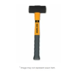 True Temper 027-20184200 Toughstrike Fiberglass Engineer Hammer, 3 lb, 15 in Handle