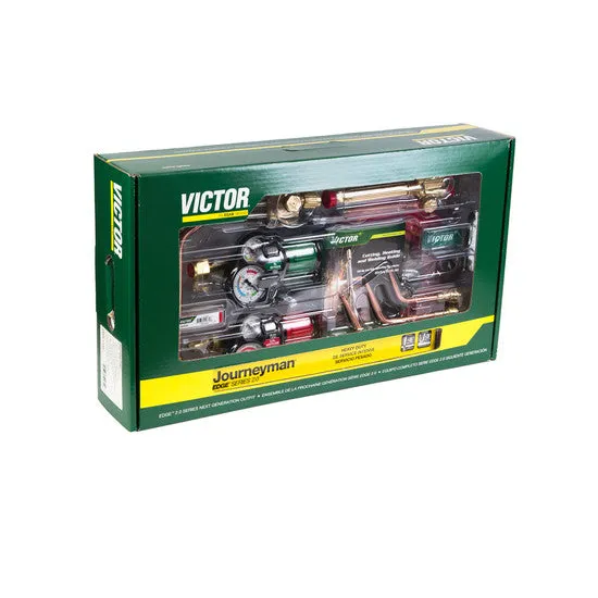 Victor 0384-2101 Journeyman EDGE 2.0 Acetylene 540/510 Heavy Duty Outfit