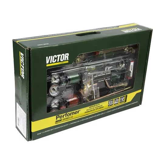 Victor® 0384-2125 Performer®/EDGE„¢ 2.0 Medium Duty Acetylene Cutting/Heating/Welding Outfit CGA-540/CGA-510