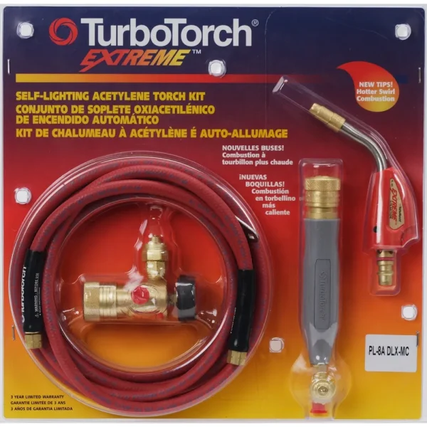TurboTorch EXTREME PL-8ADLX-MC Self Lighting Torch Kit 0386-0834