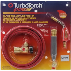 TurboTorch EXTREME PL-12ADLX-B Self Lighting Torch Kit 0386-0836