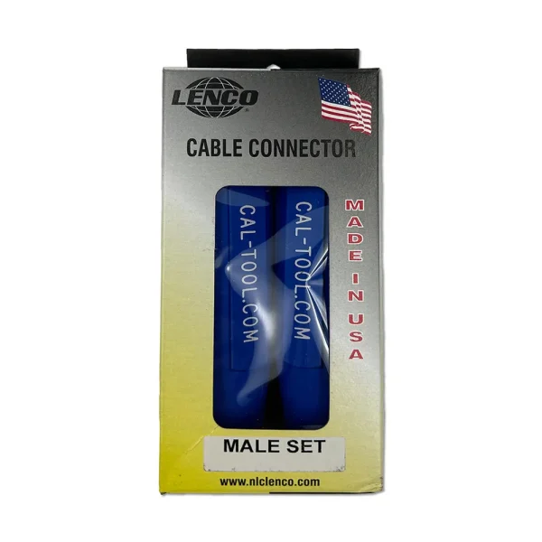 CALIFORNIA TOOL & WELDING SUPPLY BY LENCO LC-40 MALE-MALE BLUE, TWE2-MPC-1