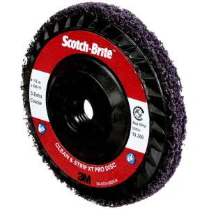 3M Scotch-Brite Clean & Strip XT Pro Disc 4 1/2″ X 5/8-11″ Type 27 05574