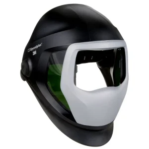 Speedglas 9100 Welding Helmet Shell w/Side Windows, Headband & Silver Front Panel 06-0300-51SW