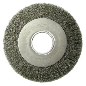 Weiler Medium Face Crimped Wire Wheel – 8″ Steel 06120