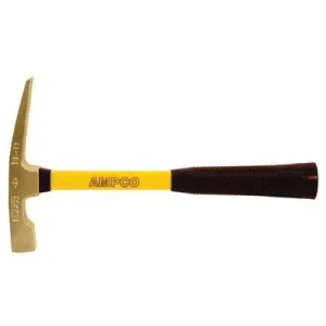 Ampco Safety Tools H-10FG 1.75 lb. Bricklayers Hammer with Fiberglass Handle (1 Hammer)