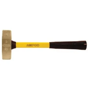 Ampco Safety Tools H-17FG 3.5 lb. Double Face Engineer Hammer with Fiberglass Handle (1 Hammer)