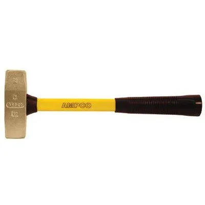 Ampco Safety Tools H-17FG 3.5 lb. Double Face Engineer Hammer with Fiberglass Handle (1 Hammer)