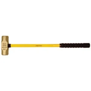 Ampco Safety Tools H-72FG 10 lb Non-Sparking Sledge Hammer w/ Fiberglass Handle (1 Hammer)