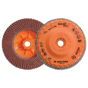Walter 06B454 4.5″ 40 Grit Spin-On Enduro-Flex Flap Disc