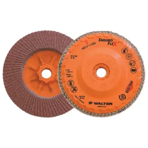 Walter 06B456 4.5″ 60 Grit Spin-On Enduro-Flex Flap Disc