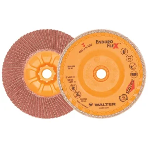 Walter 06B508 5″ 80 Grit Spin-On Enduro-Flex Flap Disc
