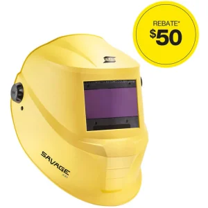 ESAB Savage A41 Yellow Welding Helmet 0700504101
