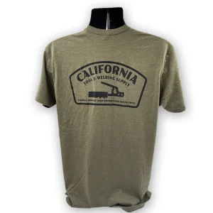 CALIFORNIA TOOL & WELDING SUPPLY T-SHIRT, STINGER, GREEN LARGE