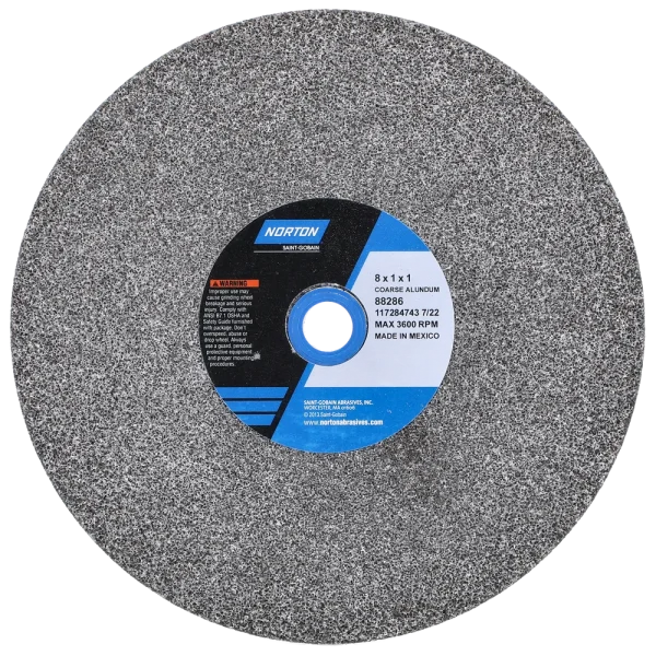 Norton 8 x 1 x 1 In. Gemini Bench and Pedestal Wheel 36 P VBE T01 1 Count