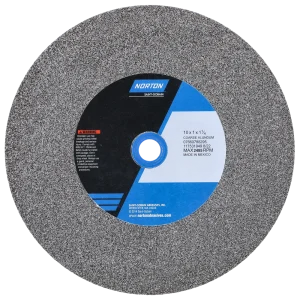 Norton 10 x 1 x 1-1/4 In. Gemini Bench and Pedestal Wheel 36 P VBE T01 1 Count