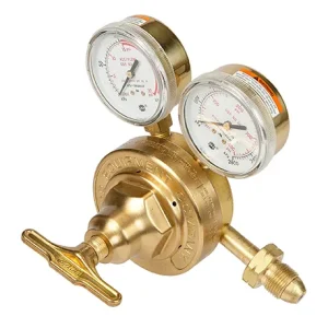 Victor® 0781-0527 Model SR450D-540 Heavy Duty/High Capacity Air, Oxygen And Inert Gas Single Stage Regulator, CGA-540