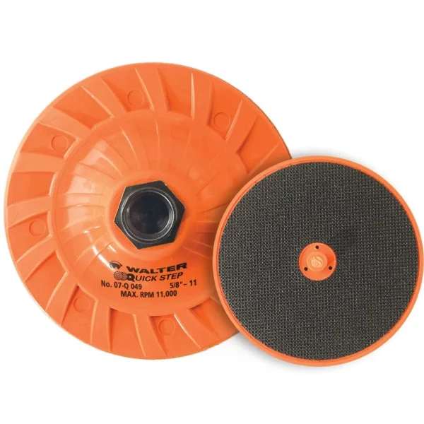 Walter 07Q074 7″ x 5/8″-11″ Quick-Step Backing Pad