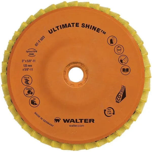 Walter 07T453 4.5″ Ultimate Shine™ Flap Disc