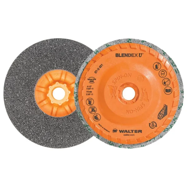 Walter 07U451 4.5″ x 5/8-11″ Blendex U Cup Disc